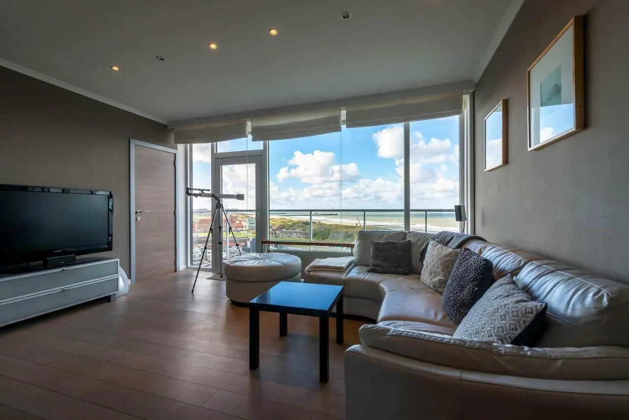 Panoramic & Modern Apartment With Sea View Bredene 0*,  Belgio